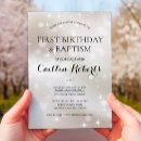Search for 1st birthday christening invitations Modern