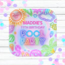 Recherche de pool assiettes en papier Fête du pool