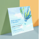 Recherche de retraite partie invitations Aquarelle