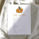 Search for little pumpkin shower games Gender neutral