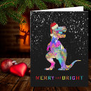 Search for tyrannosaurus rex christmas cards Prehistoric