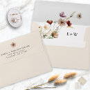 Search for wildflower envelopes Boho chic