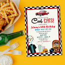 Search for retro diner invitations 1950s