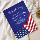 Search for red white and blue barbecue invitations Patriotic party celebration