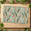 Search for peacock tissue paper Vintage