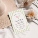 Search for country club invitations Pink and green
