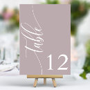 Search for lavender table cards Sophisticated