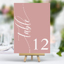 Search for dusty rose table cards Chic