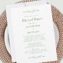 Search for green and white rehearsal dinner invitations Chic
