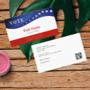 Search for campaign business cards Vote