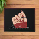 Search for beauty salon doormats Typography