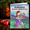 Search for t rex christmas cards Jurassic