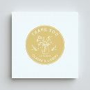Search for thank you white stickers Rustic
