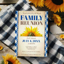 Search for chequered picnic tablecloth invitations Family reunion