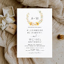 Search for yellow daisy wedding invitations Greenery