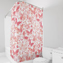 Search for coral and white shower curtains Pink