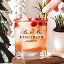 Search for reception wedding glasses Newlyweds