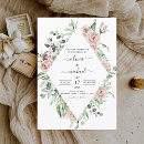 Search for dusty rose and sage green wedding invitations Floral