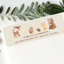 Search for enchanted forest return address labels Rustic