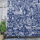 Search for cobalt blue shower curtains William morris