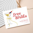 Search for free drinks invitations Stylish