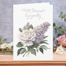 Search for blank sympathy cards Elegant