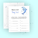 Search for nautical baby shower games Watercolor