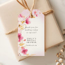 Search for love in bloom gift tags Watercolor