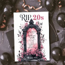Recherche de halloween anniversaire invitations Vingt ans de deuil