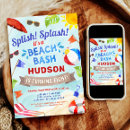 Search for beach bash invitations Trendy