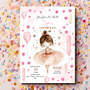 Search for ballet dancer invitations Girly