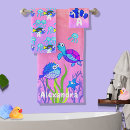 Search for blue fish bath towels Nautical