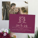 Search for crest save the dates Burgundy