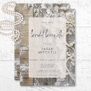 Recherche de lace bridal shower invitations Mariée à être