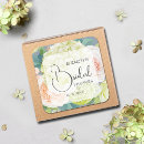 Search for romantic flowers stickers Bridal shower