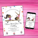 Search for african american birthday invitations Brown skin
