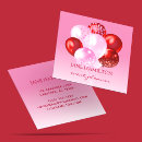 Recherche de ballons rouges cartes visite Pour tous