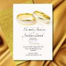 Search for ring wedding invitations Gold