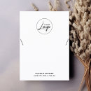 Recherche de vente au détail cartes visite Logo