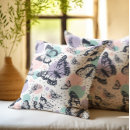 Recherche de papillons colorés coussins Motif