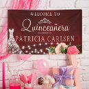 Search for quinceanera banners Elegant