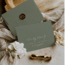 Search for sage green envelopes Minimalist