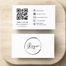 Search for digital business cards Minimal