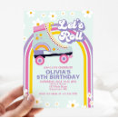 Search for rainbow skate invitations Roller skating