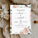 Search for dusty rose and sage wedding invitations Floral