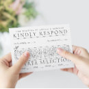 Search for scrolls rsvp invitations Classic