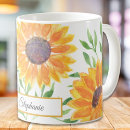 Search for yellow sunflower paintings mugs Floral
