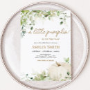 Search for fall couples shower invitations Little pumpkin