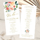 Search for unique wedding programs Ceremony