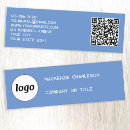 Search for mini business cards Blue